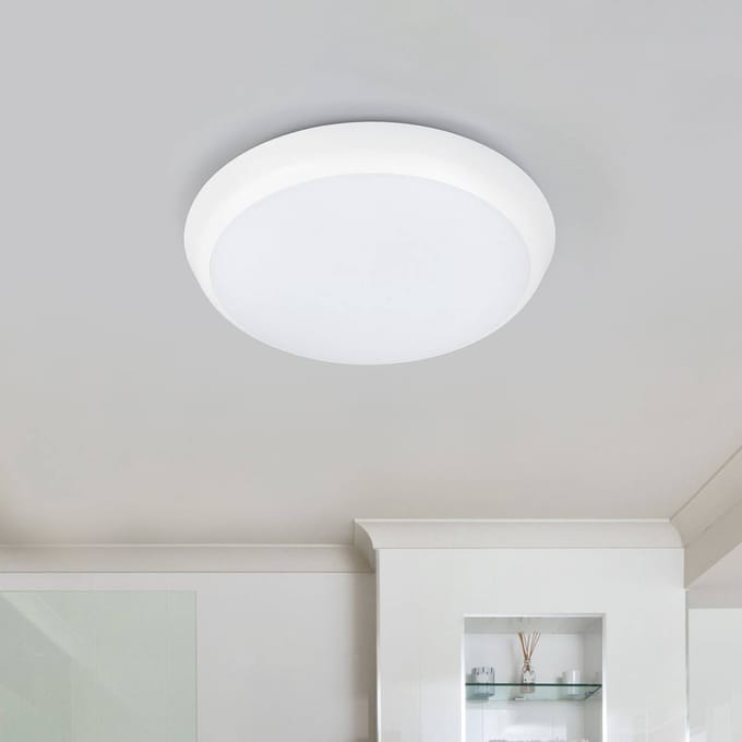 Arcchio LED plafondlamp Augustin, Ø 20 cm, 4.000 K, IP54