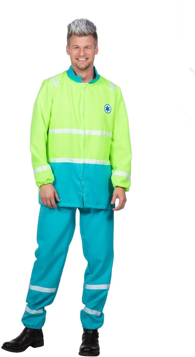 Zorg Voor Hulp Ambulance Medewerker - Man