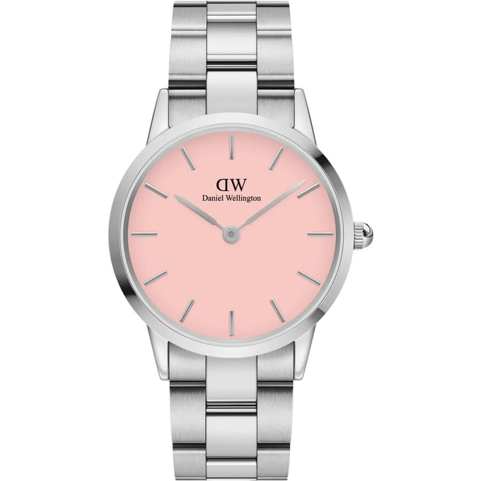 Daniel Wellington Iconic Link Dameshorloge Rose Wijzerplaat - DW00100536 - 36mm