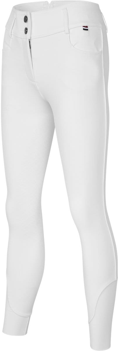 Kingsland Rijbroek KLKora H shape Full Grip Wit - 40