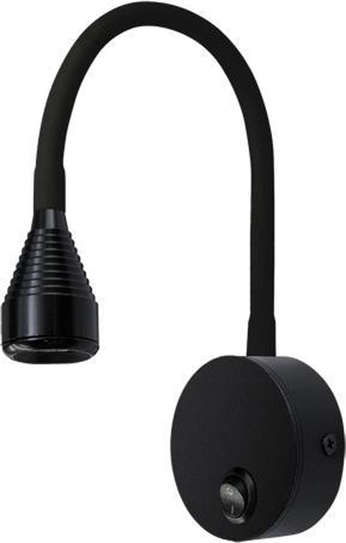 STRÜHM POLA Wandlamp - LED - 3,5W - 4000K - Flex - 1 Lichtpunt - Zwart