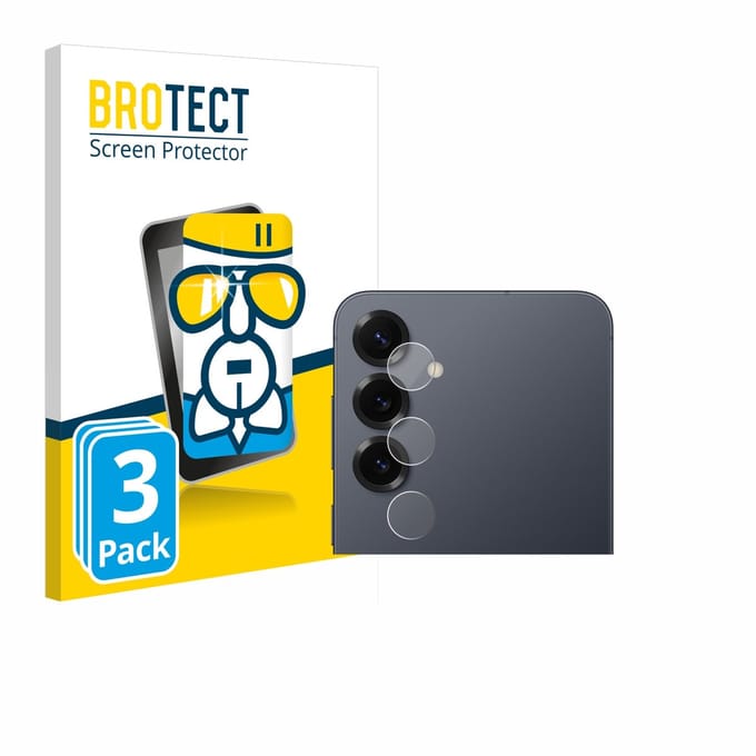 Screenprotector 3 Stuks voor Samsung Galaxy S25 Plus (ALLEEN Camera Lens) Beschermglas transparant