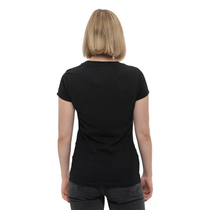 AC/DC Dames/Dames Embellished Logo T-Shirt (Zwart)