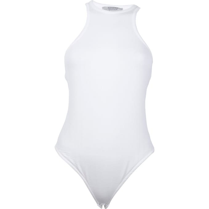 AllSaints Norma Bodysuit Optic White Taglia: 16 | Body Outlet | Donna | Bianco