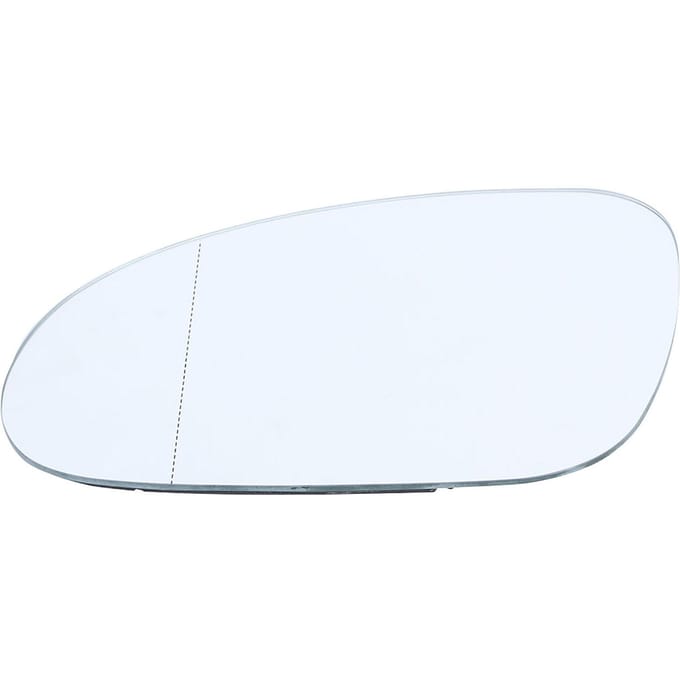 1 stuks Linker Passagierszijde Clip-on Verwarmd Buitenspiegelglas white