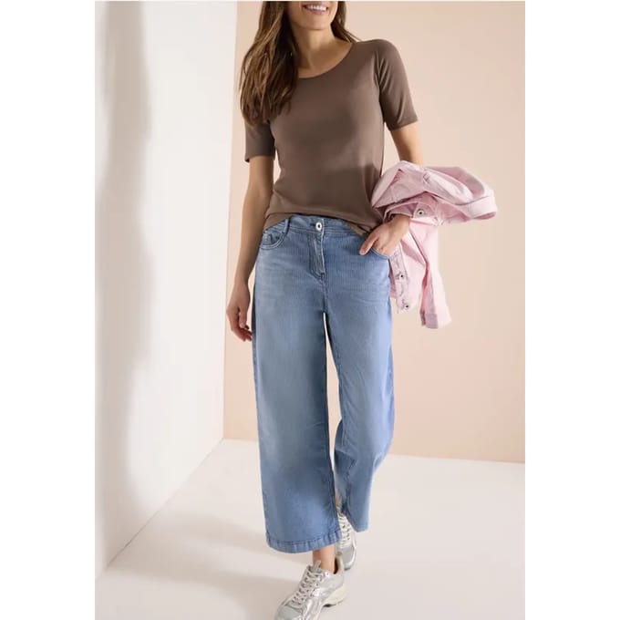 7/8 Wide Legs jeans in Loose Fit