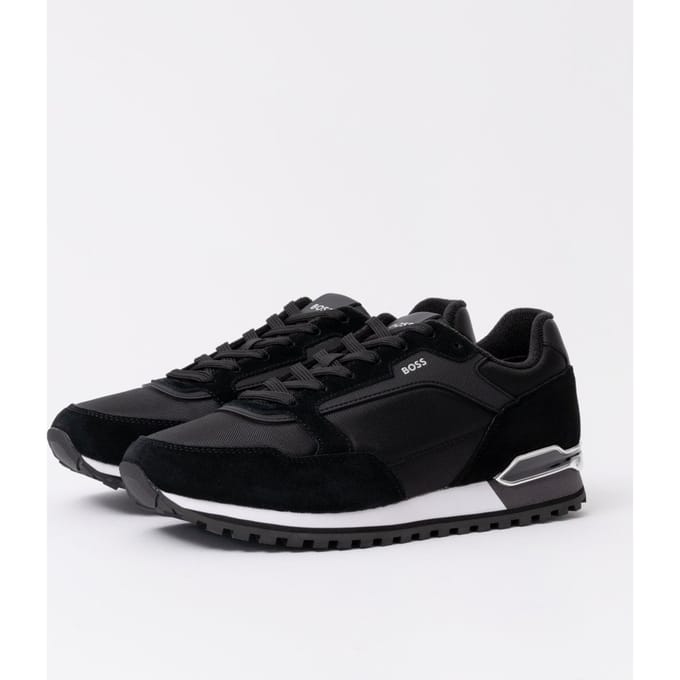 BOSS Orange Parkour-L Heren Suède/Mesh Sneakers