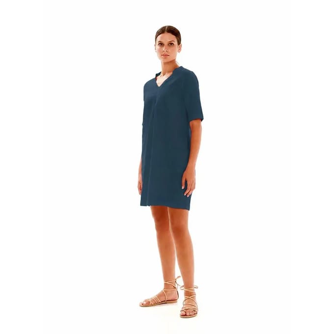 Dames t-shirt jurk Haris Cotton Essentials Midi