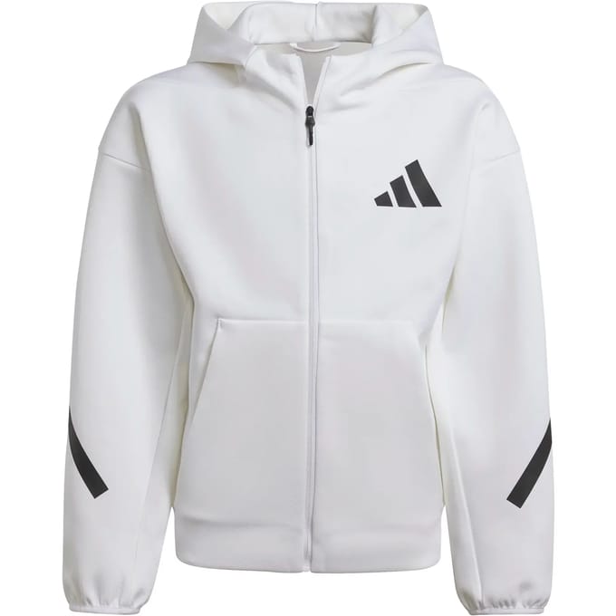 Adidas Z.n.e Sweatshirt Met Rits Wit 7-8 Years Kinderen
