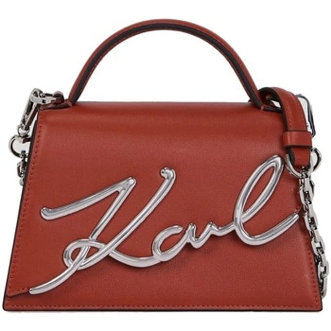 Handtas Karl Lagerfeld Signature 2.0 Md Crossbody