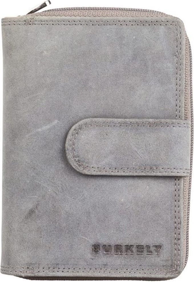 Leren portemonnee Burkely Stacey Multi Wallet Loop - Grijs