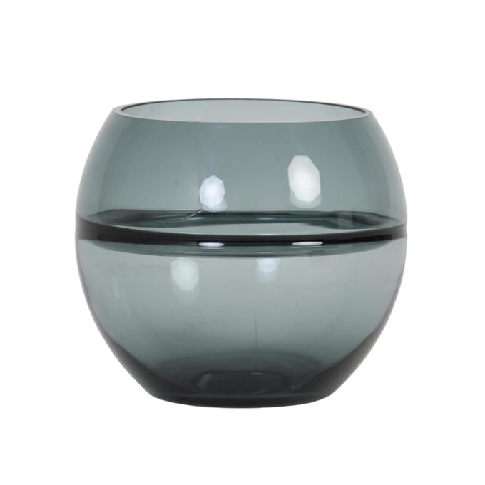 LIGHT & LIVING THEELICHTHOUDER SOLIS GRIJS 15 CM
