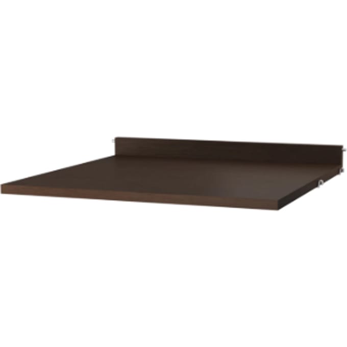 String Furniture Bureau - MDF donkerbruin eiken - 78 x 58 cm