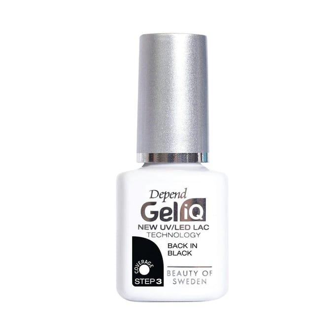 Gel Iq Nagellak #back In Zwart 5 ml