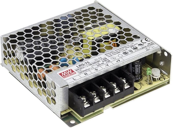Mean Well professionele voeding 12V-75W LRS-75-12