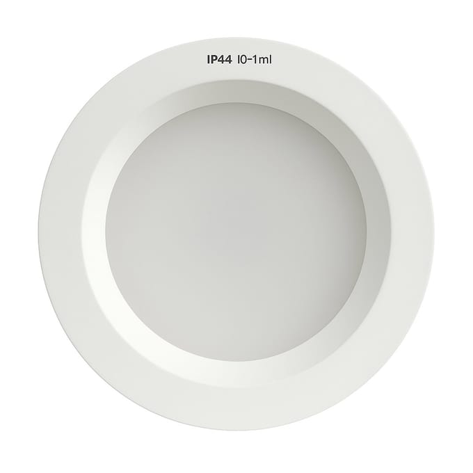 Megaman Siena downlight - downlight - 2800K warm wit - 13W / 950 lumen - IP44 - Ø145mm - mat wit