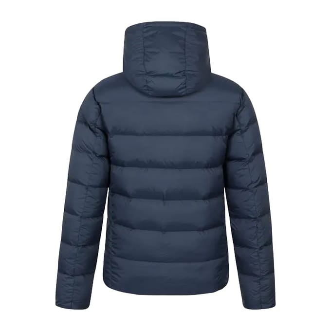 Mountain Warehouse Heren Stratus Dons Jack met Opbergcapuchon (Marineblauw)