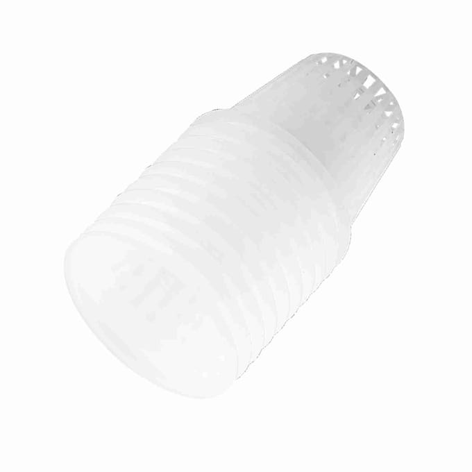 10 stuks Zware Gaas Pot Net Cup Mand Hydroponische Plant Groei Cloning Wit wit