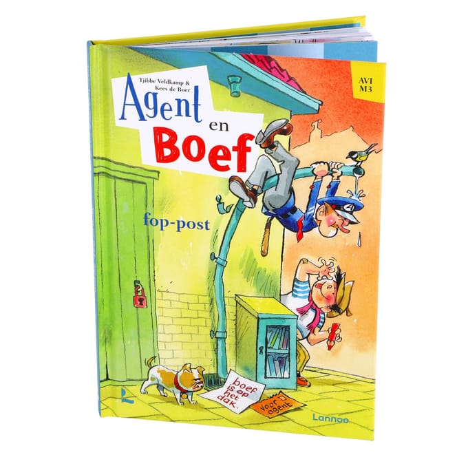 Top1Toys Agent en Boef fop post - Kinderboek