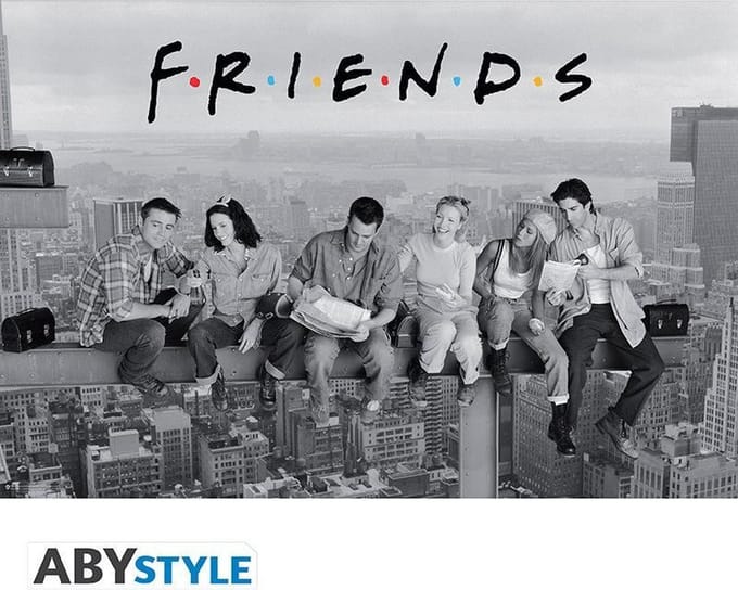 ABYstyle Poster - Friends Friends - 61 X 91.5 Cm - Multicolor