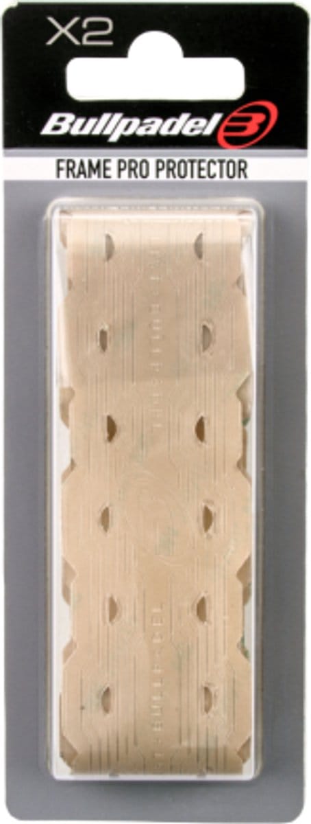 Bullpadel Frame Pro Protector Padelrackets 2 stuks - Transparant