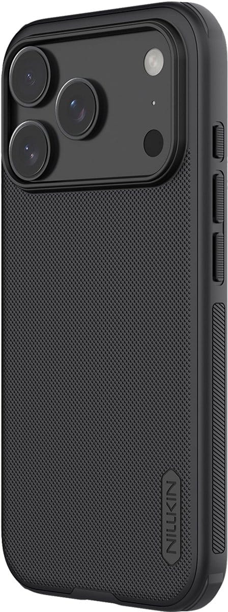 Nillkin Super Frosted Shield Pro Magnetic Case for iPhone 17 Pro Max - Black (Compatible with MagSafe)