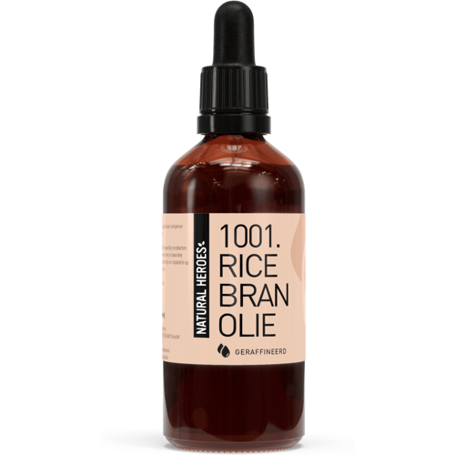 Natural Heroes Rice Bran Olie (Geraffineerd) - 100 ml