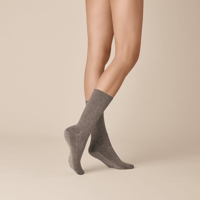 Kunert HOMESOCKS ABS Dames Sokken - Marshy - Maat 35-38