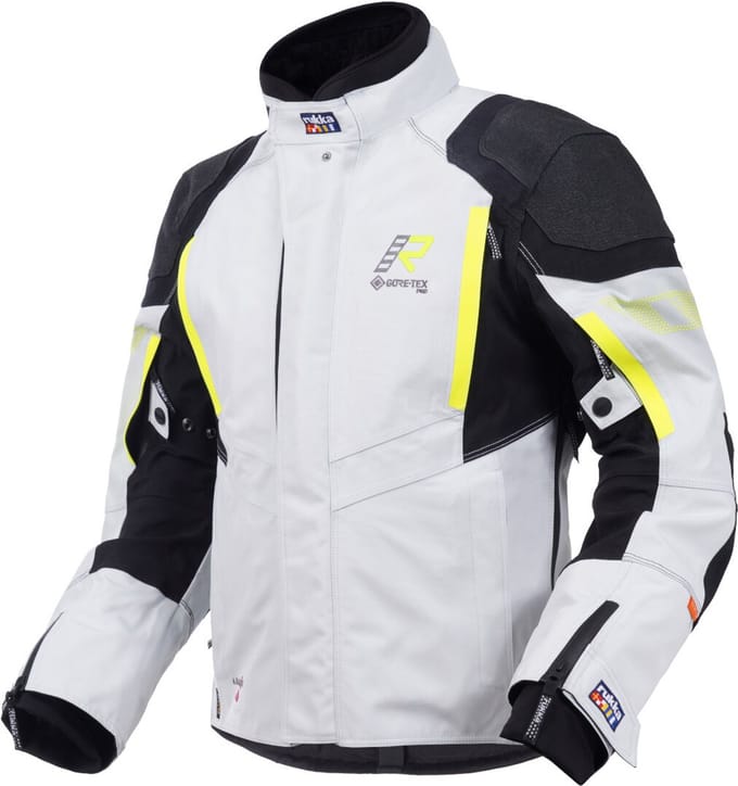 Rukka Shield-R Grijs Geel Textiele Motorjas - Jas