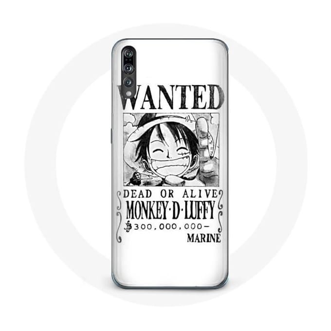 Coque - Huawei - P20 - Souple - One Piece Manga - Blanche blanc
