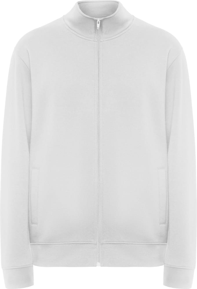 Roly - Ulan Sweater met Rits - White 01 maat L