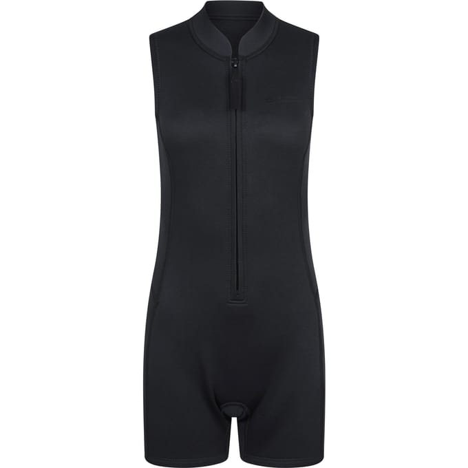 Mountain Warehouse Dames/Dames Kort Mouwloos Wetsuit (Jet Zwart)