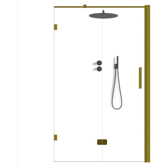 Vtw Living stijlvolle nisdeur deur rechts 100200 cm nano coating
