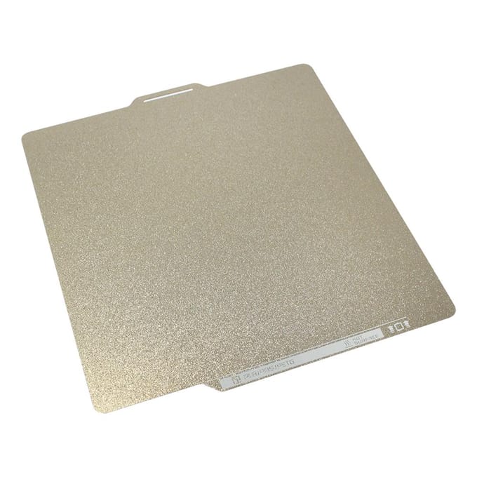 PEI-bouwplaat 3D-printbed Dubbelzijdig getextureerd PEI-oppervlak Magnetisch verenstaal Flexibel 0 goud
