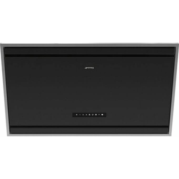 SMEG Wandkap Afzuigkap, Wandkap, Universeel, Matt Black, 90 cm, A