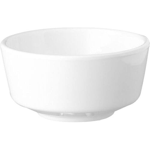 GGM Gastro (6 Stück) Schale - FLOAT - Melamin - 0,7 Liter - Ø 150mm - Weiß