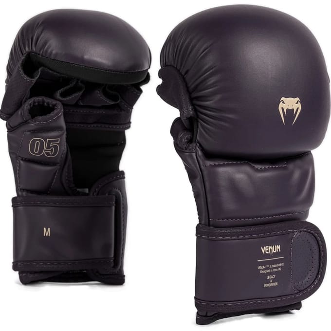 Venum Impact Evo Sparring MMA Handschoenen Deep Purple - S