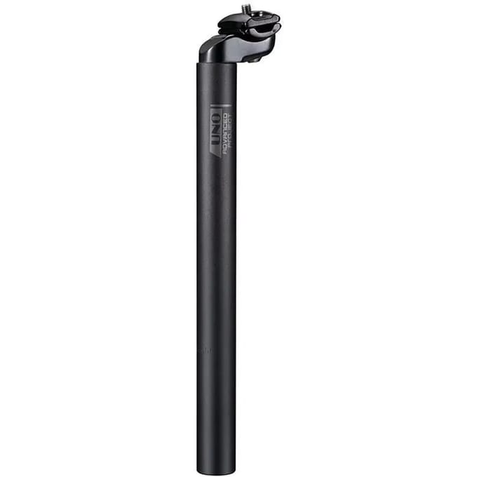 Uno Sp-602 Zadelpen Zwart 400 mm / 25.4 mm