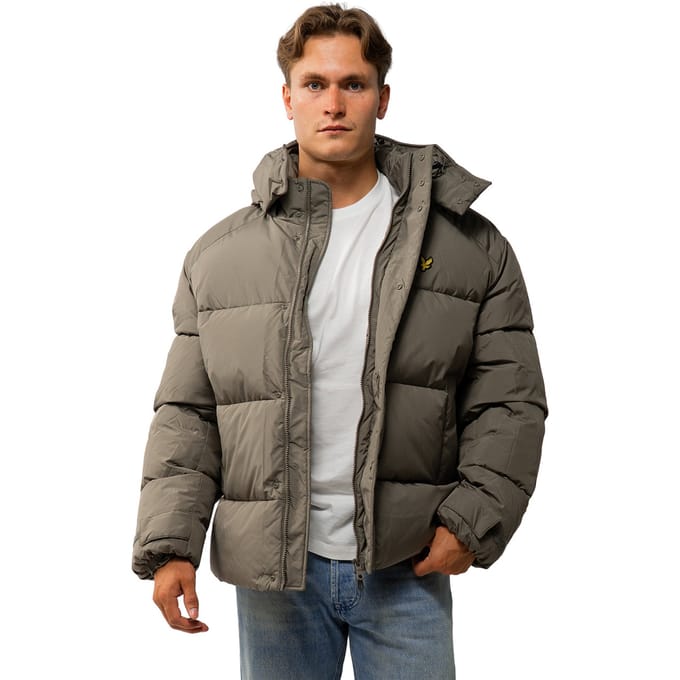 Lyle & Scott Hooded Puffer Jas Heren - Maat XL