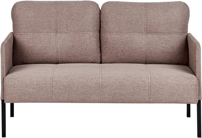 LAHTI - Tweezitsbank - Lichtbruin - Polyester