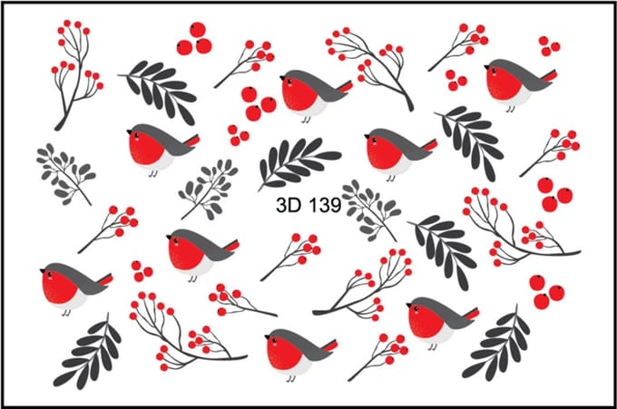 Korneliya 3D Waterdecal - 3D 139