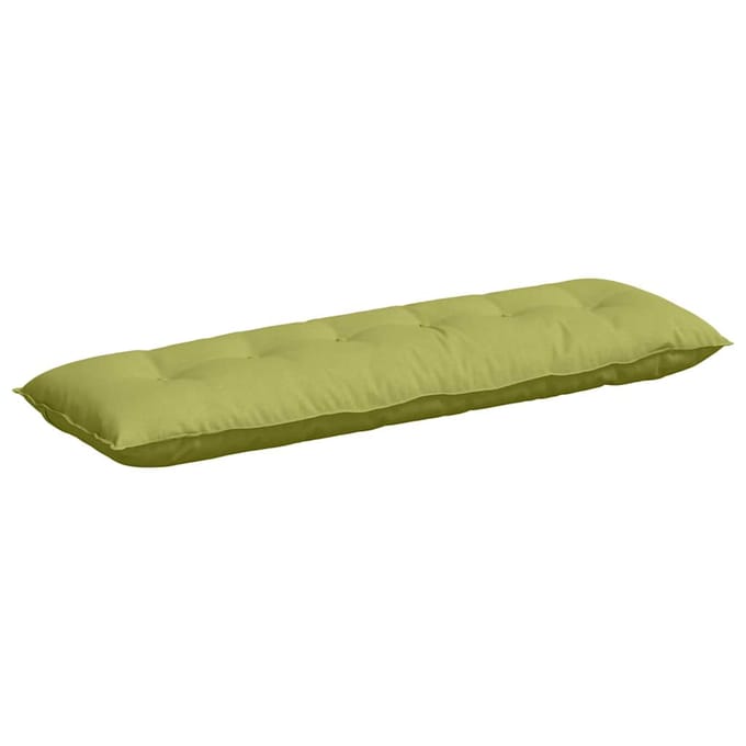 vidaXL - Rugkussen - Lichtgroen - 160 - x - 50 - x - 19 - cm - Stof