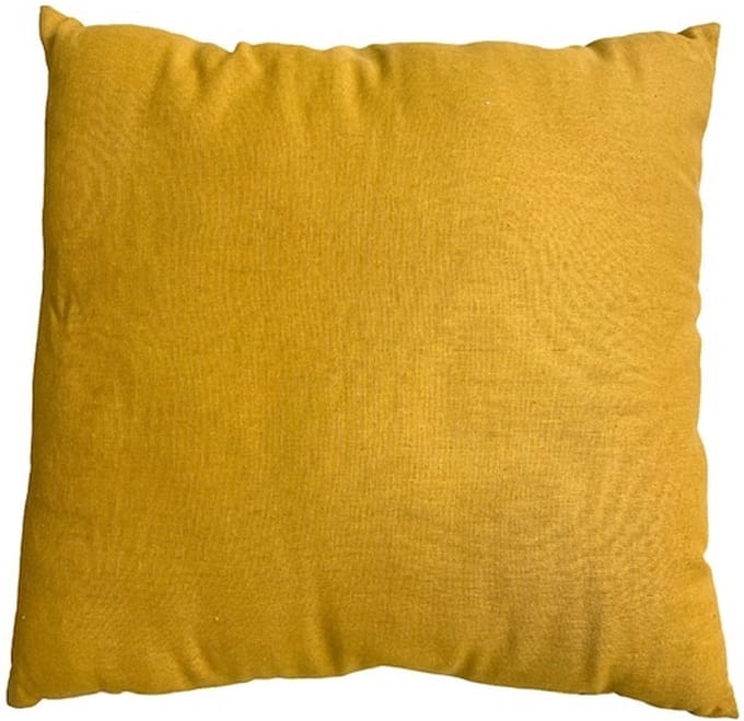 Jolipa Kussen - Sierkussen - type 72009 - 40cm x 40cm - Kleur: Okergeel - Prijs per stuk