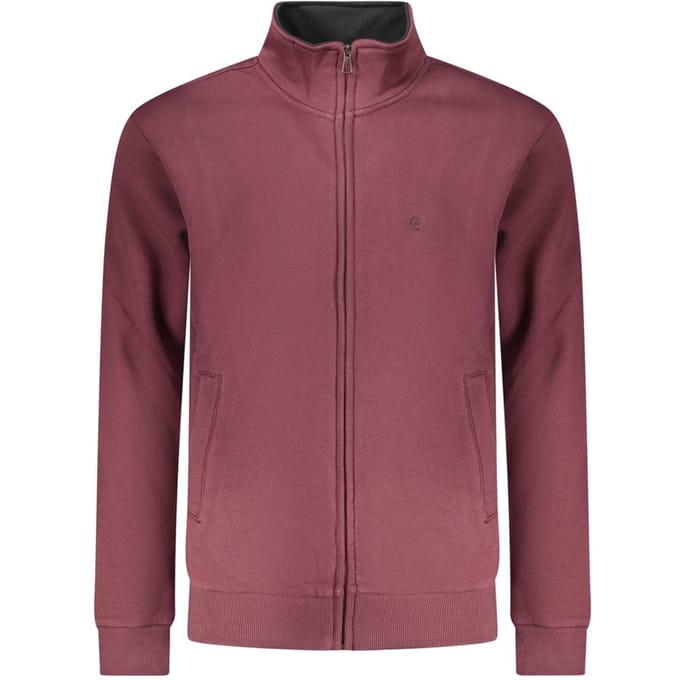 Coveri Moving Rosso Katoenen Heren Sweatshirt
