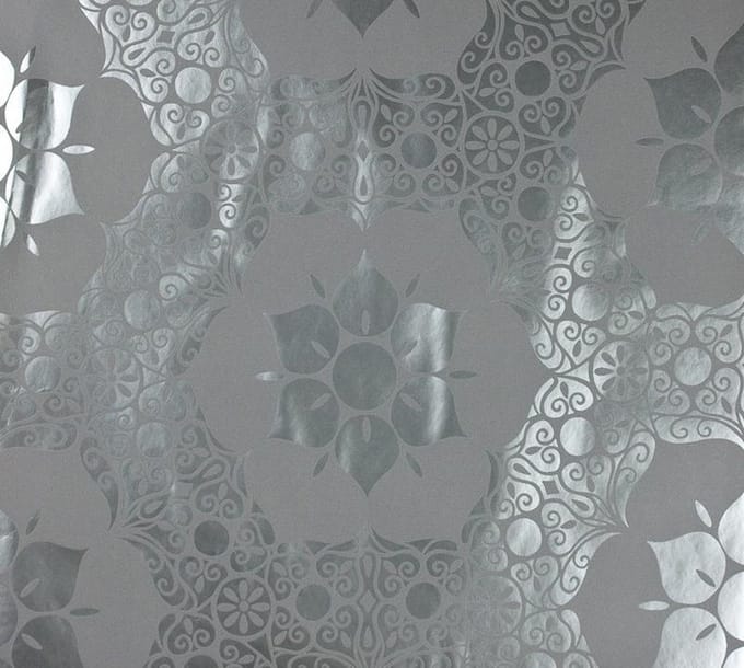 Dutch Wallcoverings Vliesbehang dessin - Grijs