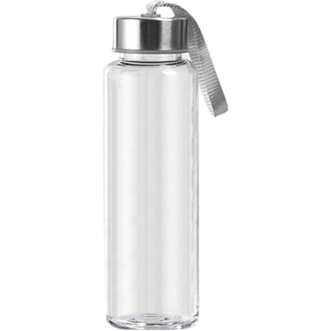300/400 / 500ML draagbare plastic waterbeker drinkfles voor buitensporten 300ml white