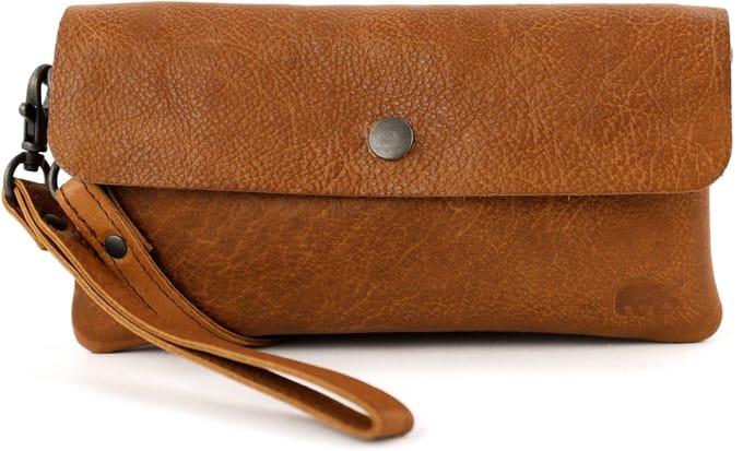 Bear Design Lydia Clutch Mini Schoudertasje - Cognac