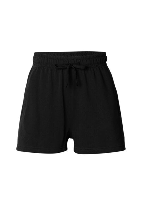 Urban Classics Ladies Light Terry Shorts Dames Shorts - zwart - XL