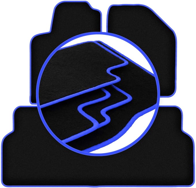 CARLUX-BLUE automatten voor: Renault Scenic I minivan (1996-2003)