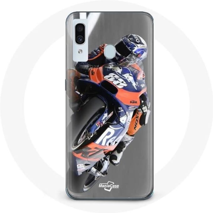 Coque - Maniacase - Samsung Galaxy A20 - Miguel Oliveira - Souple - Noir noir